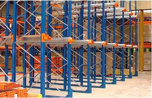 Rack de stockage industriel entrepôt / réserve de magasin