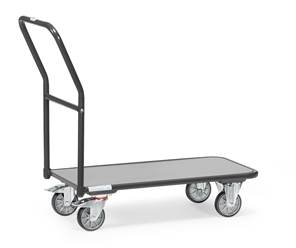 Chariot de magasin 1200 gris