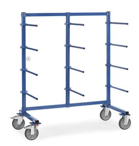Barre verticale pour chariots à barres de portées horizontales