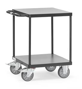 Servante 500 kg avec plateaux en mélaminé 2496 gris