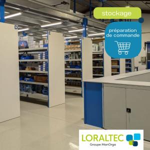 Conseil LORALTEC : R�am�nager l�espace stockage et pr�paration. Pour le picking manuel.